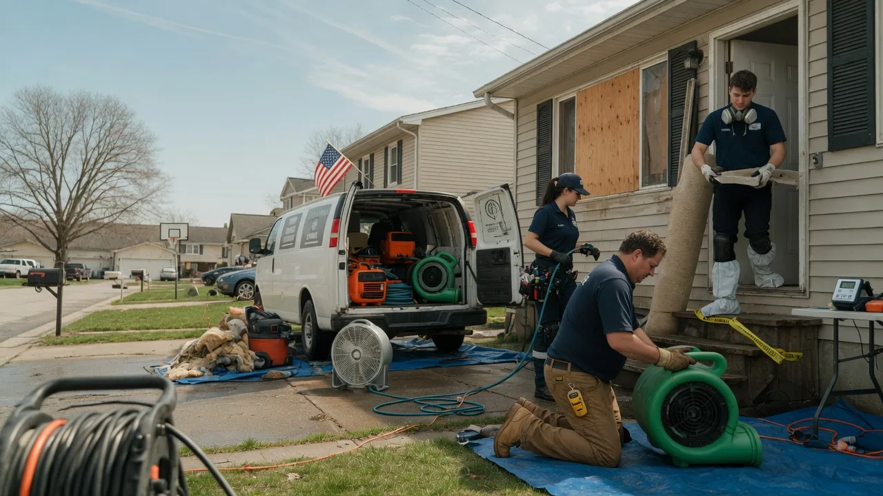 Water Damage Restoration in Barry, IL near me